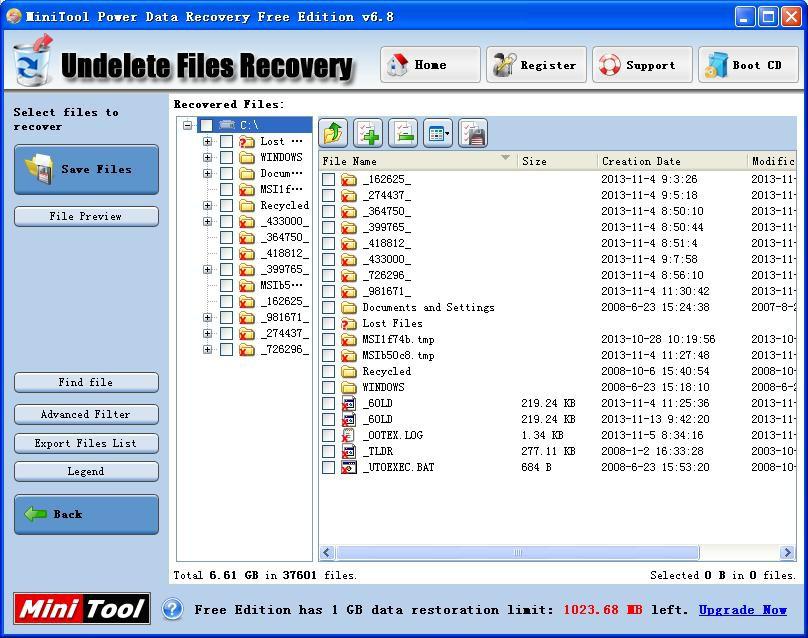 Disk data recovery tool2